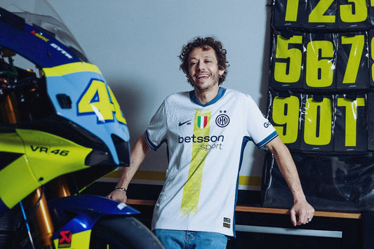 Inter Milan x Valentino Rossi: A Shirt Where Football Meets Motorsport