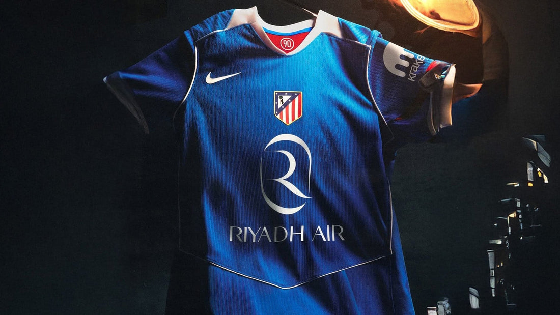 Atlético Madrid’s striking new third kit: a modern Total 90 reboot